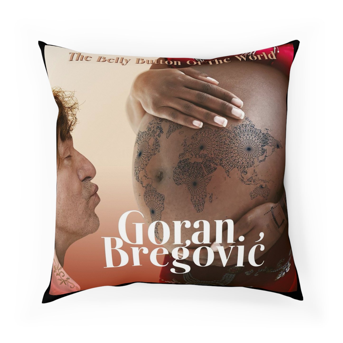 The Belly Button Of The World Cushion