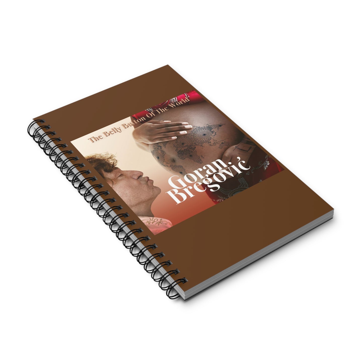 The Belly Button of The World Spiral Notebook