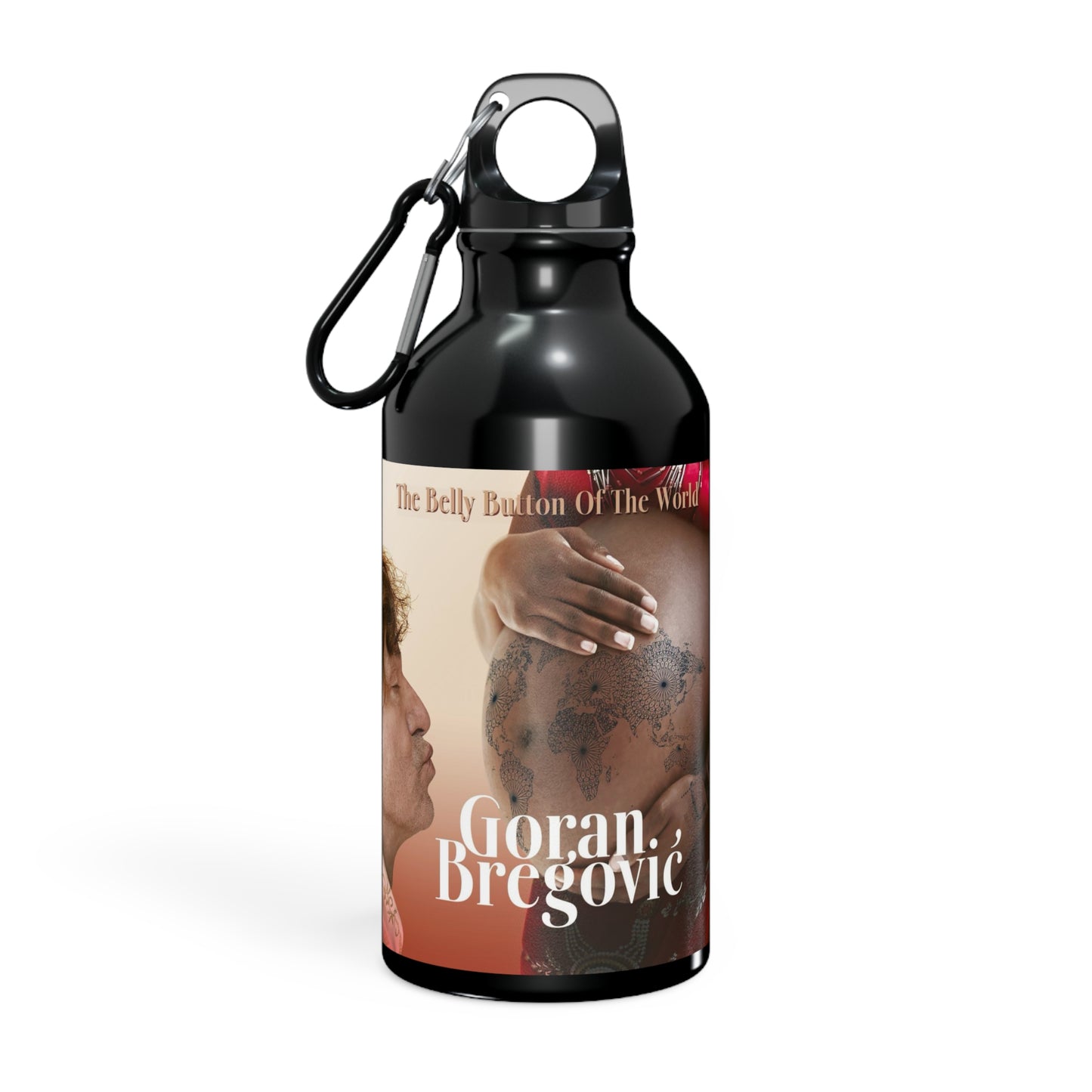 The Belly Button of the World Water Bottle