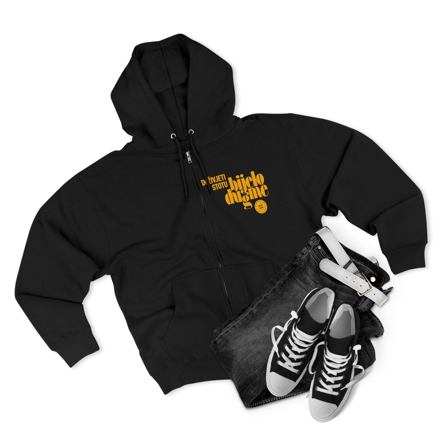 Bijelo Dugme - Doživjeti Stotu Tour 2024/25 - Unisex Zip Hoodie