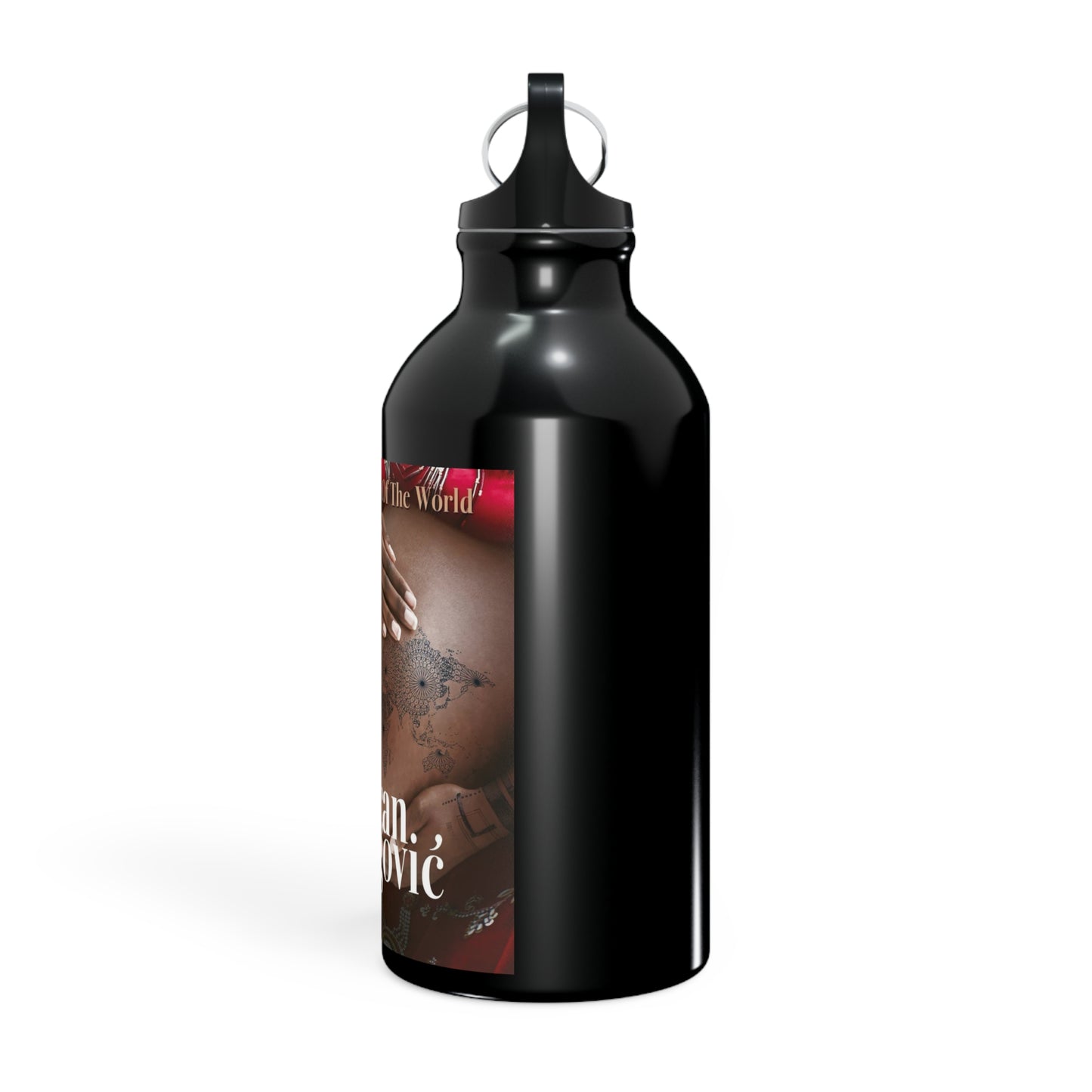 The Belly Button of the World Water Bottle