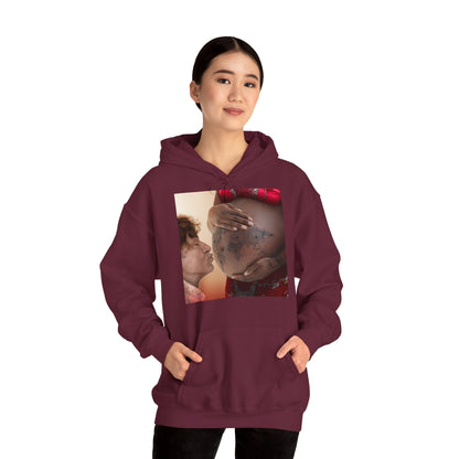 The Belly Button of the World Hooded Sweatshirt