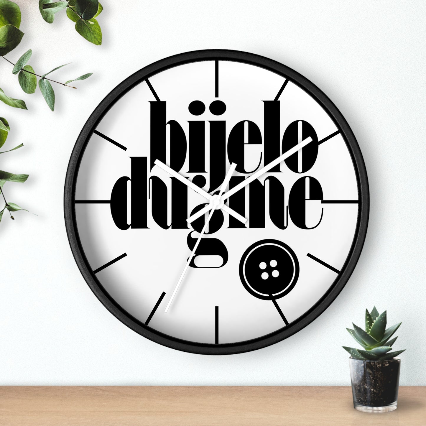 Bijelo Dugme Wall Clock