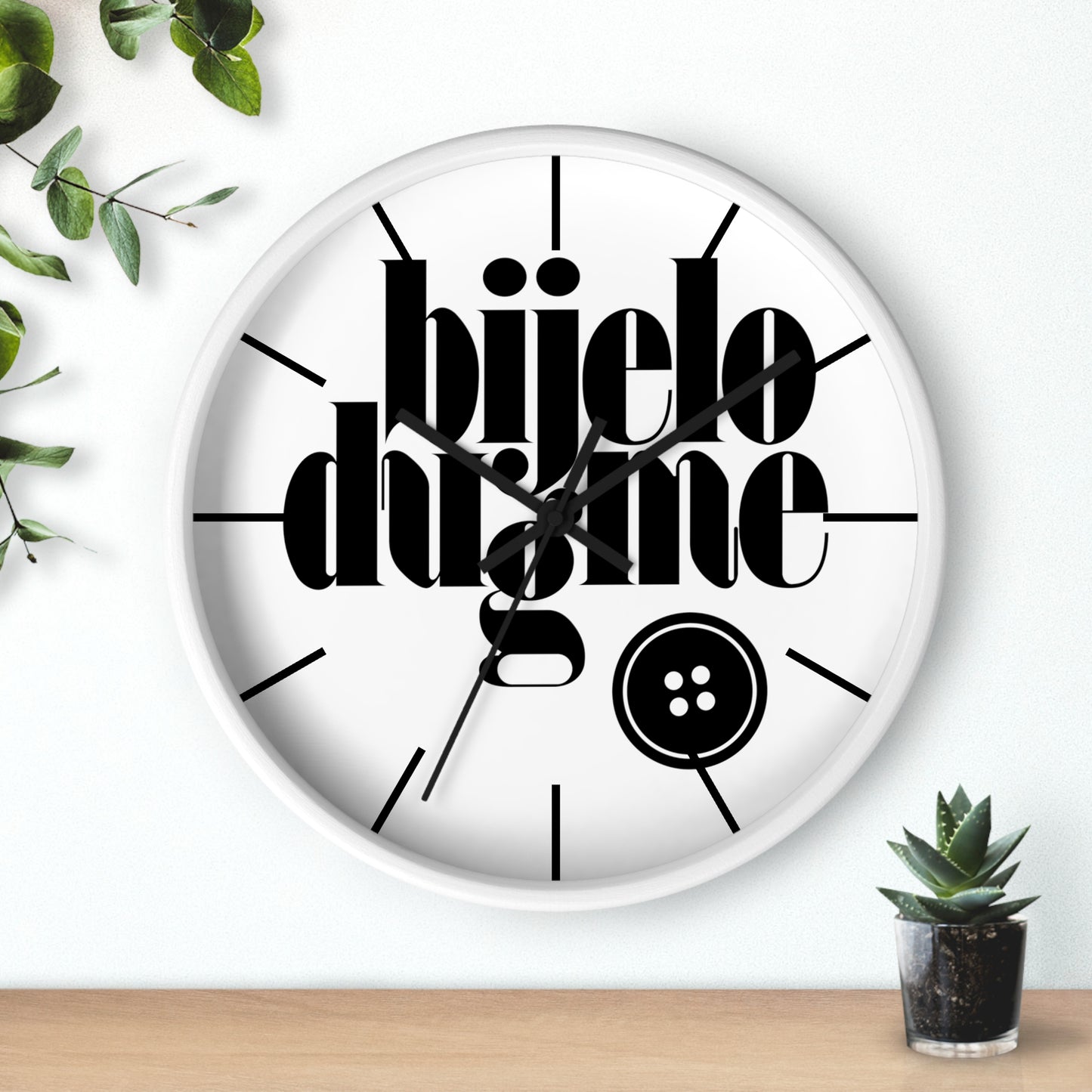 Bijelo Dugme Wall Clock